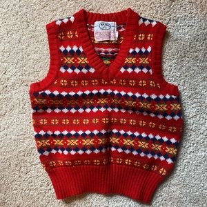 Vintage kids vest